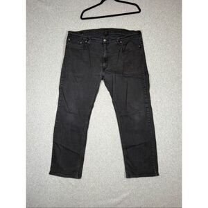 Levi's 559 Men's Size 40x32 Black Relaxed Straight Leg Jeans